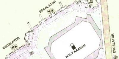 Χάρτης της Kaaba σαρίφ
