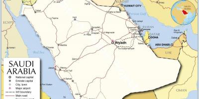 Χάρτης της Μέκκα μουσείο τοποθεσία 